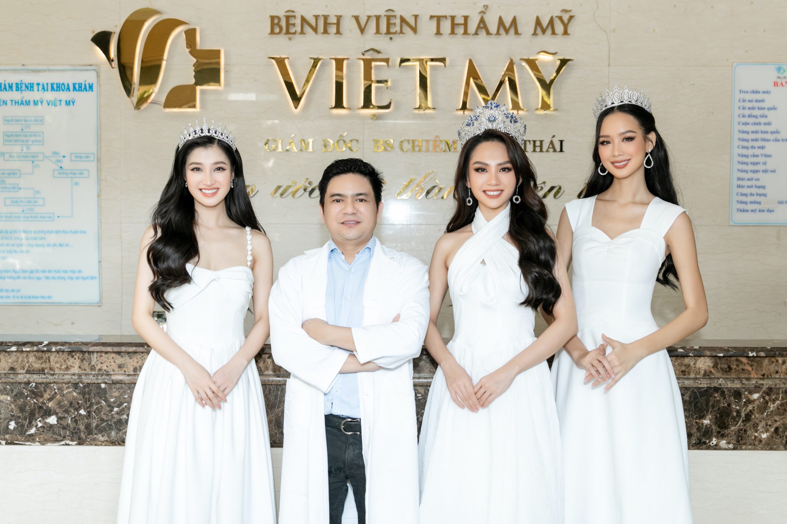 Bệnh viện Thẩm mỹ Việt Mỹ nâng tầm nhan sắc Việt cùng Top 3 Miss World Vietnam 2022 - Miss World Vietnam 2022